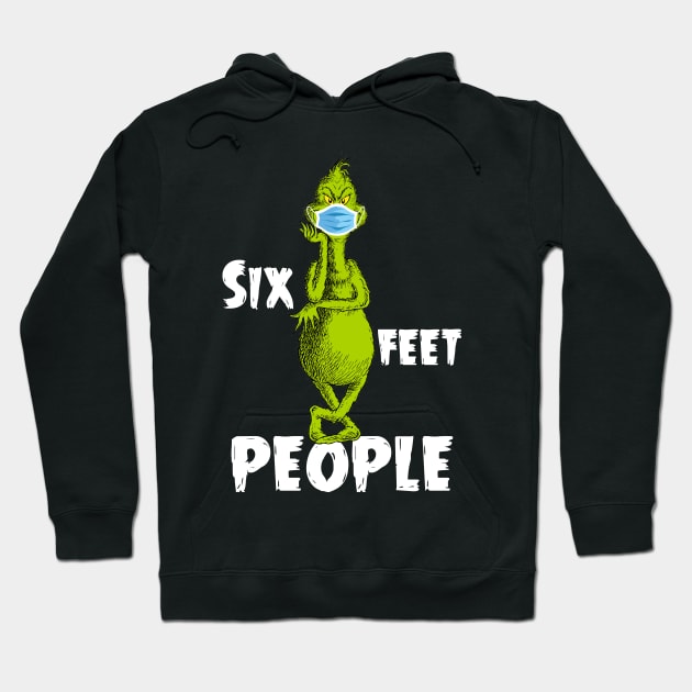 six feet people Hoodie by Riyadkhandaker